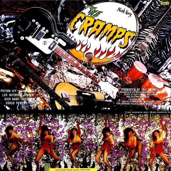 The Cramps Smell of Female Vinyl LP Record Psychobilly Punk New Sealed Album - Picture 4 of 6